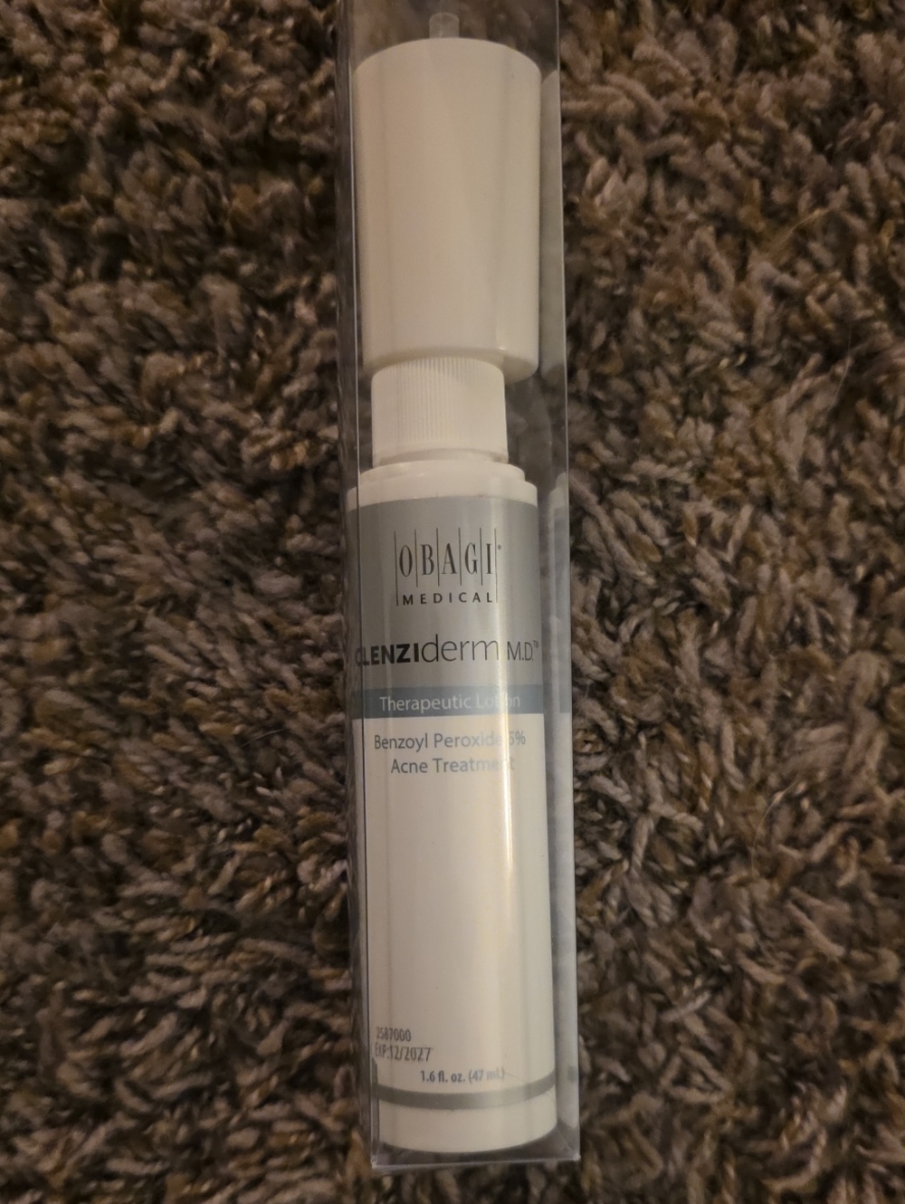 OBAGI CLENZIderm M.D. Therapeutic Lotion 5% Benzoyl Peroxide - MSRP $95